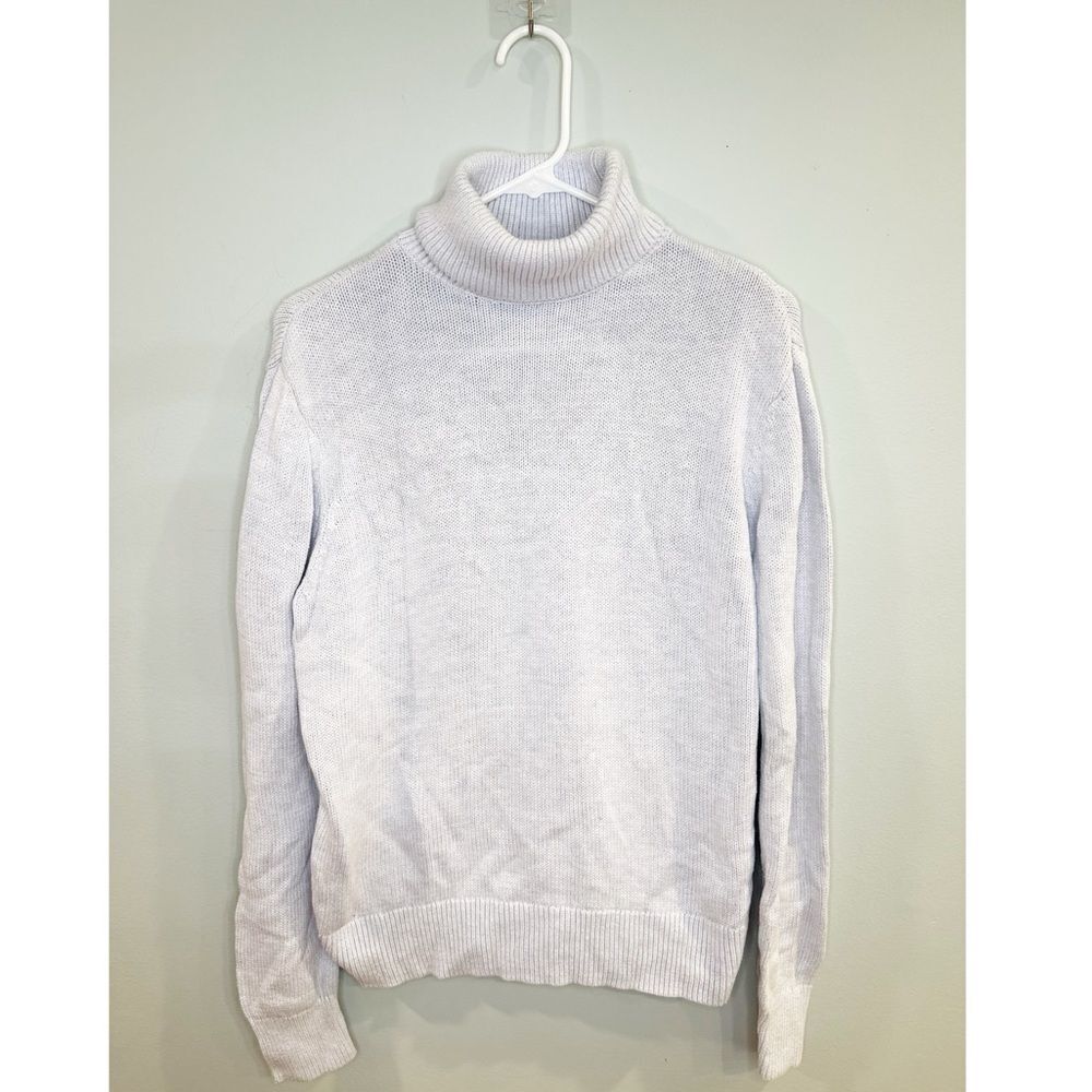 Aritzia tna york turtleneck sweater blue